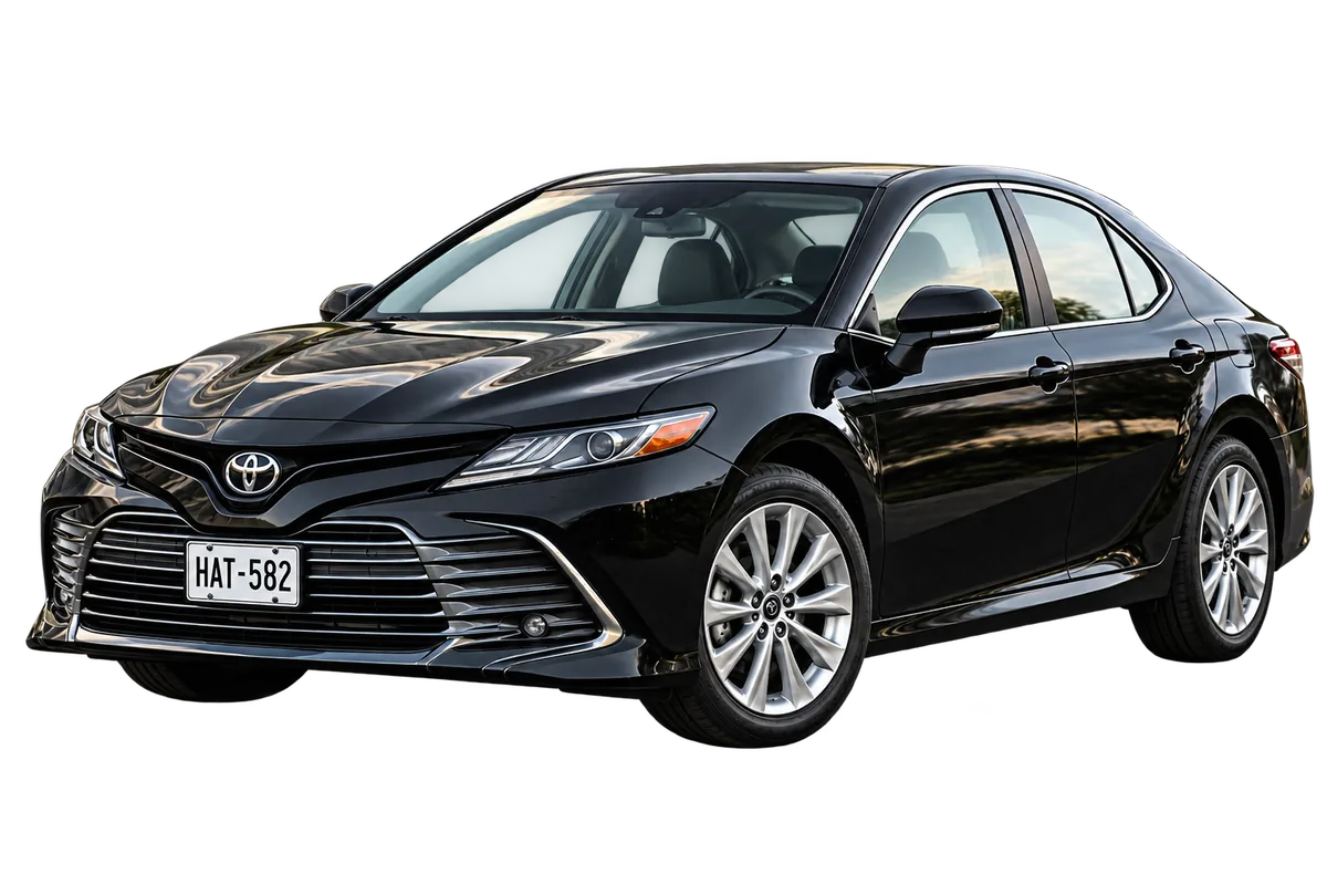 Comfortable sedan — Toyota, Lexus or similar